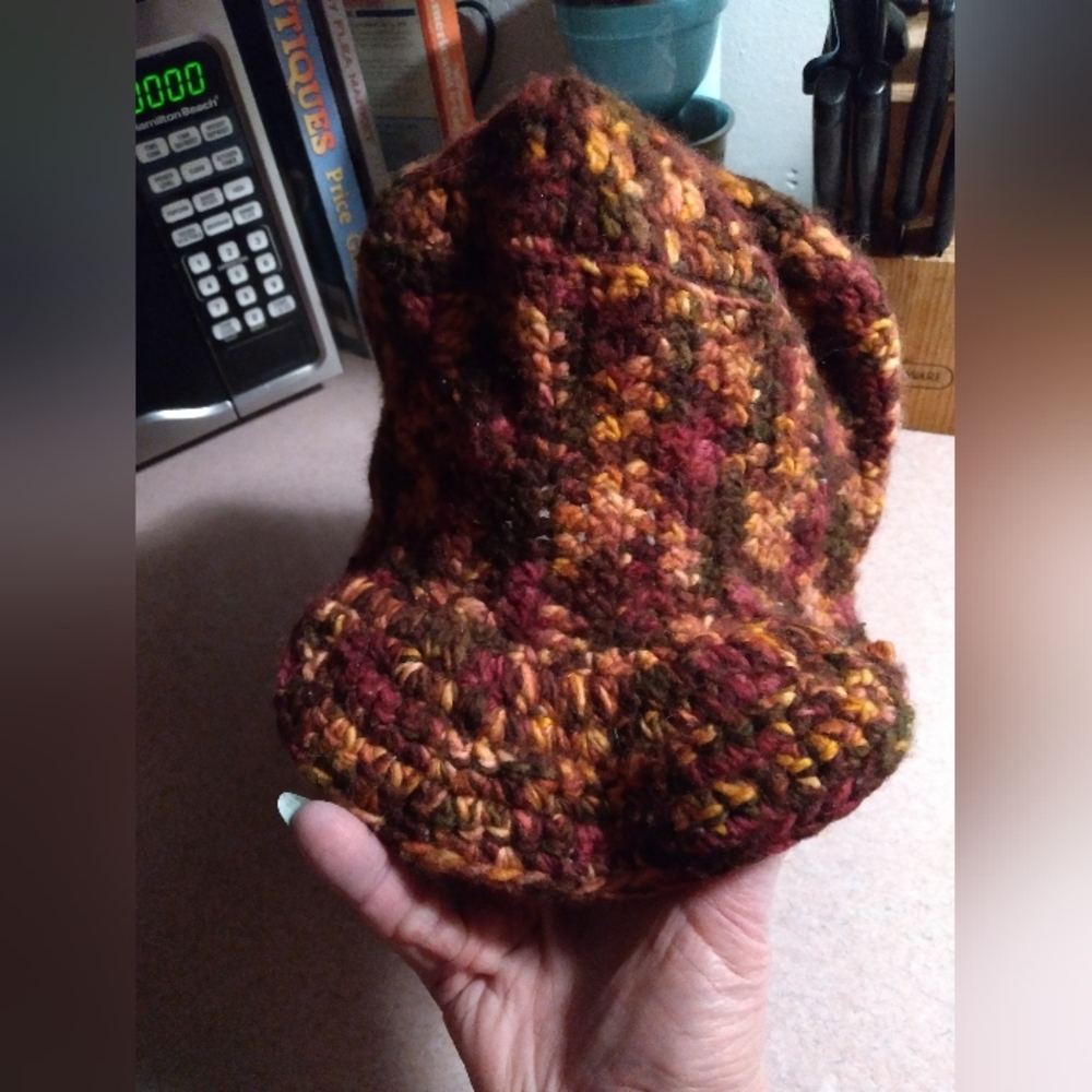 Hand Knit Hat - Picture 2 of 3